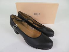 6 X PAIRS OF BLOCH SHOW-TAPPER WOMENS TAP SHOES; SO323L; BLACK; SIZE 9; BOXED