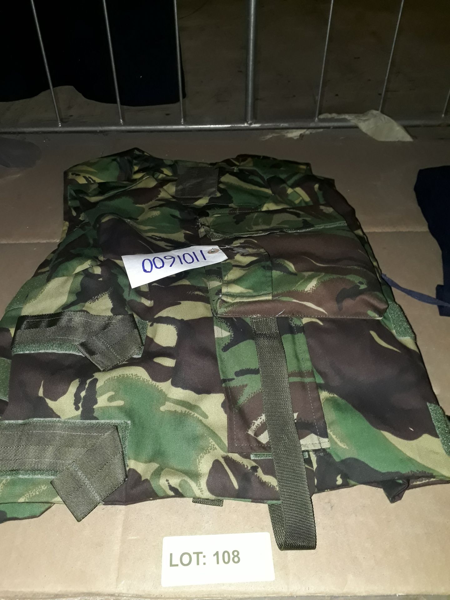 2x Woodland Body Armour Cover Vest - Image 2 of 2