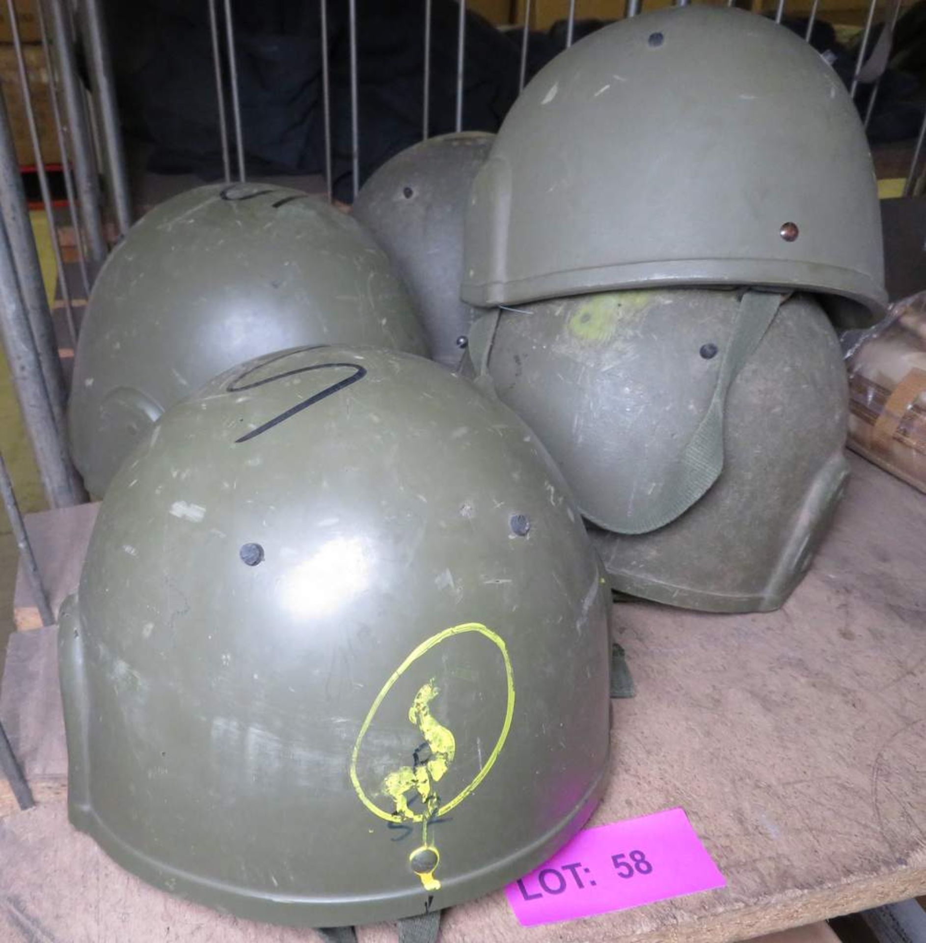 5x Mark 6 Combat Helmet (Ballistic Nylon) - Image 2 of 3