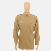 109x Khaki Long Sleeved Shirt Mens