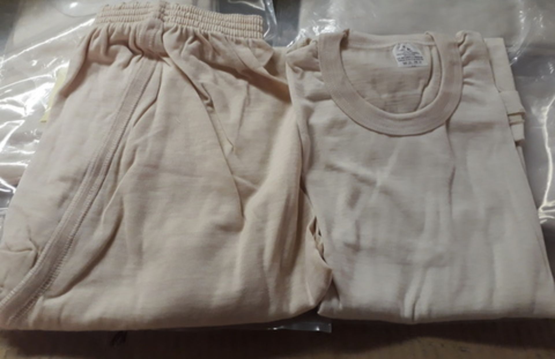 Italian Long John Shirts & Trouser - 2x Small & 3x Medium - Image 2 of 2