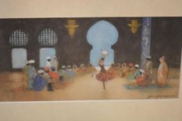 Hans Hansen R.S.W. (British, 1853-1947), The Spanish Dancer, signed lower right, watercolour,