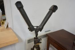 A World War I German binocular trench periscope, Carl Zeiss Jena, model SF 14 Z, no. 27565, dated II