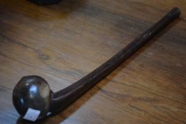 An African knobkerrie, probably Zulu. 55cm