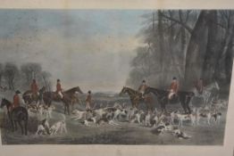 After Sir Francis Grant and John Wray Snow, The Meeting of Her Majesty's Stag Hounds on Ascot