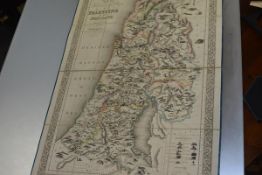 PALESTINE - ASSHETON, J.T., An Historical Map of Palestine or the Holy Land, Drawn by J.T. Assheton,
