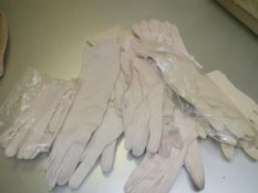 A group of lady's cream evening and other gloves