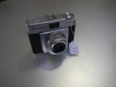 A Zeiss Ikon Continette camera with lucinar 2.8/45 lens