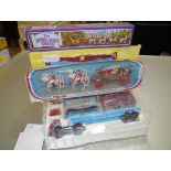 A Corgi limited edition circus trailer, in original box together with a Corgi 1902 State Landau