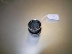 A Switar Super-16 1:1.8 f=16mm H16 RX lens