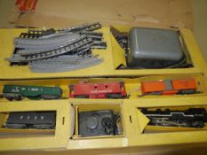 A Tri-ang Transcontinental series boxed model rail set