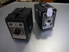 A Bilora box camera together with a Conway Popular Camera (2)