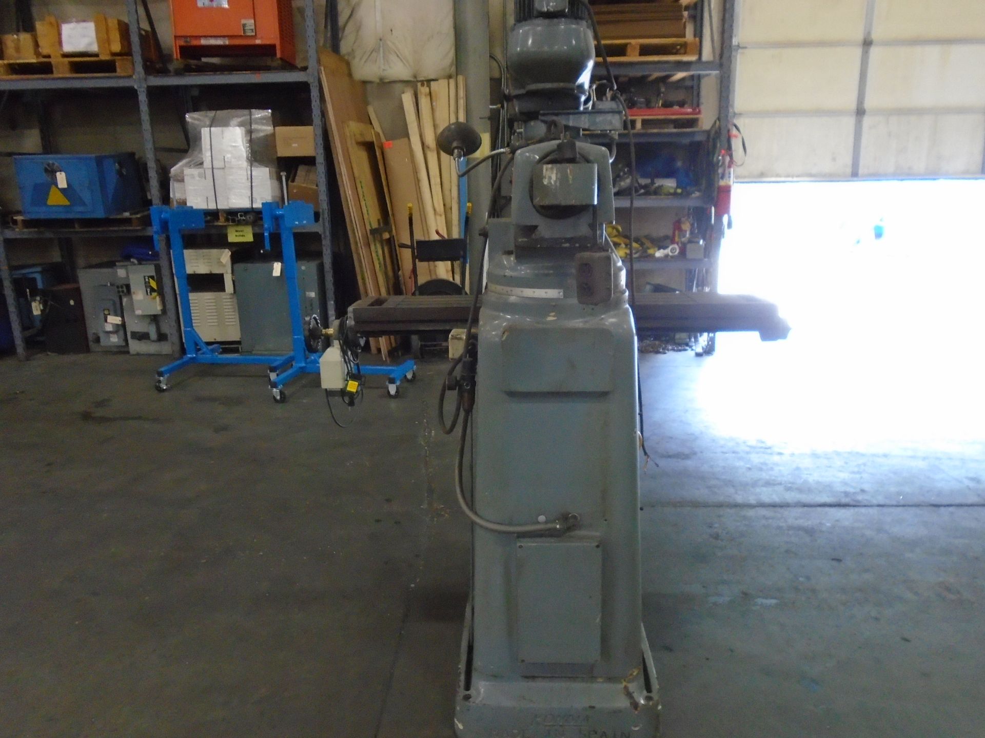 Clausing Kondia FV-300 Vertical Mill 58” Table V.S. & P.F. - Image 4 of 11