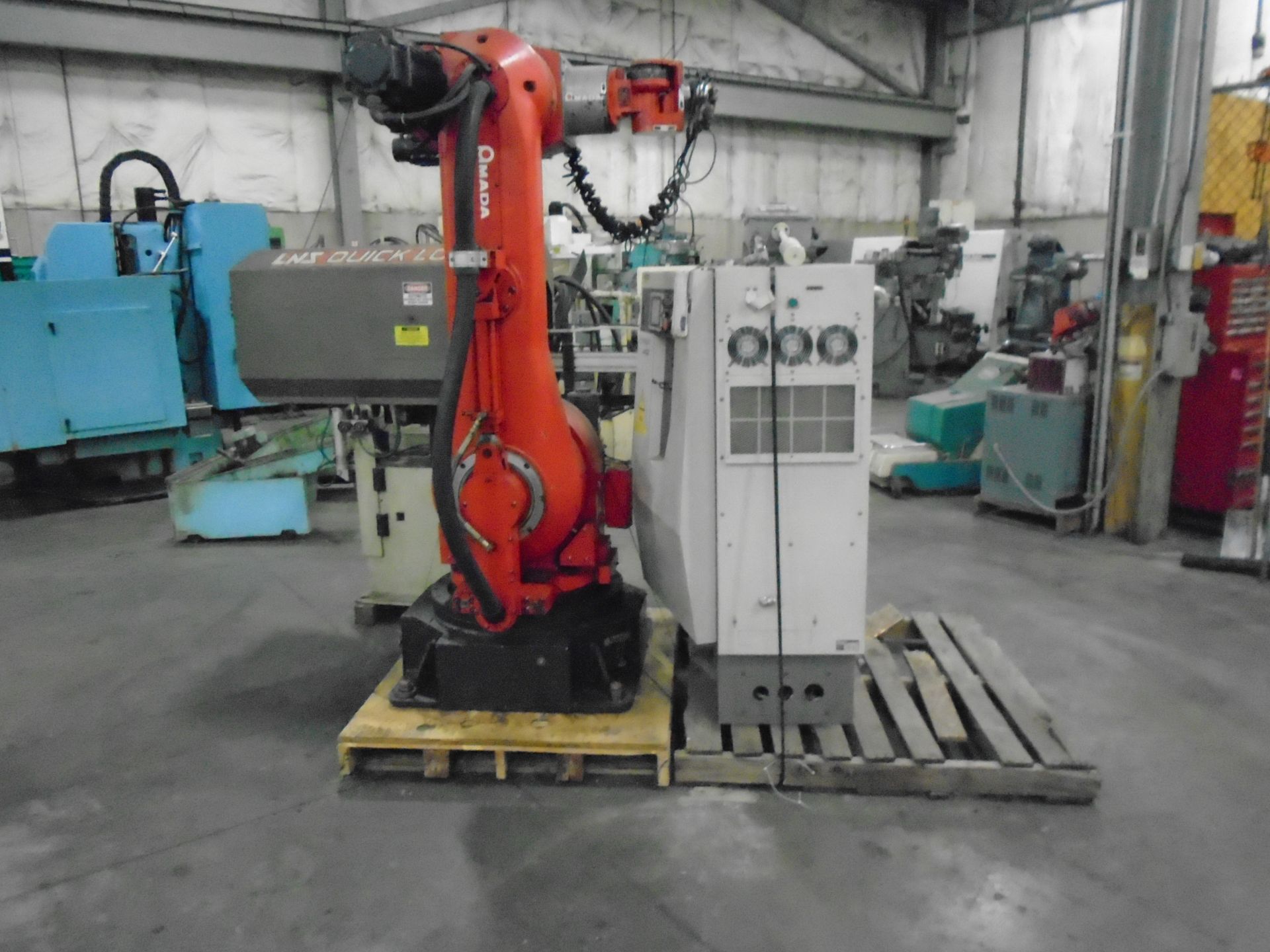 Amada / Yaskawa ERY-1950 6 Axis Robot With CNC Controls