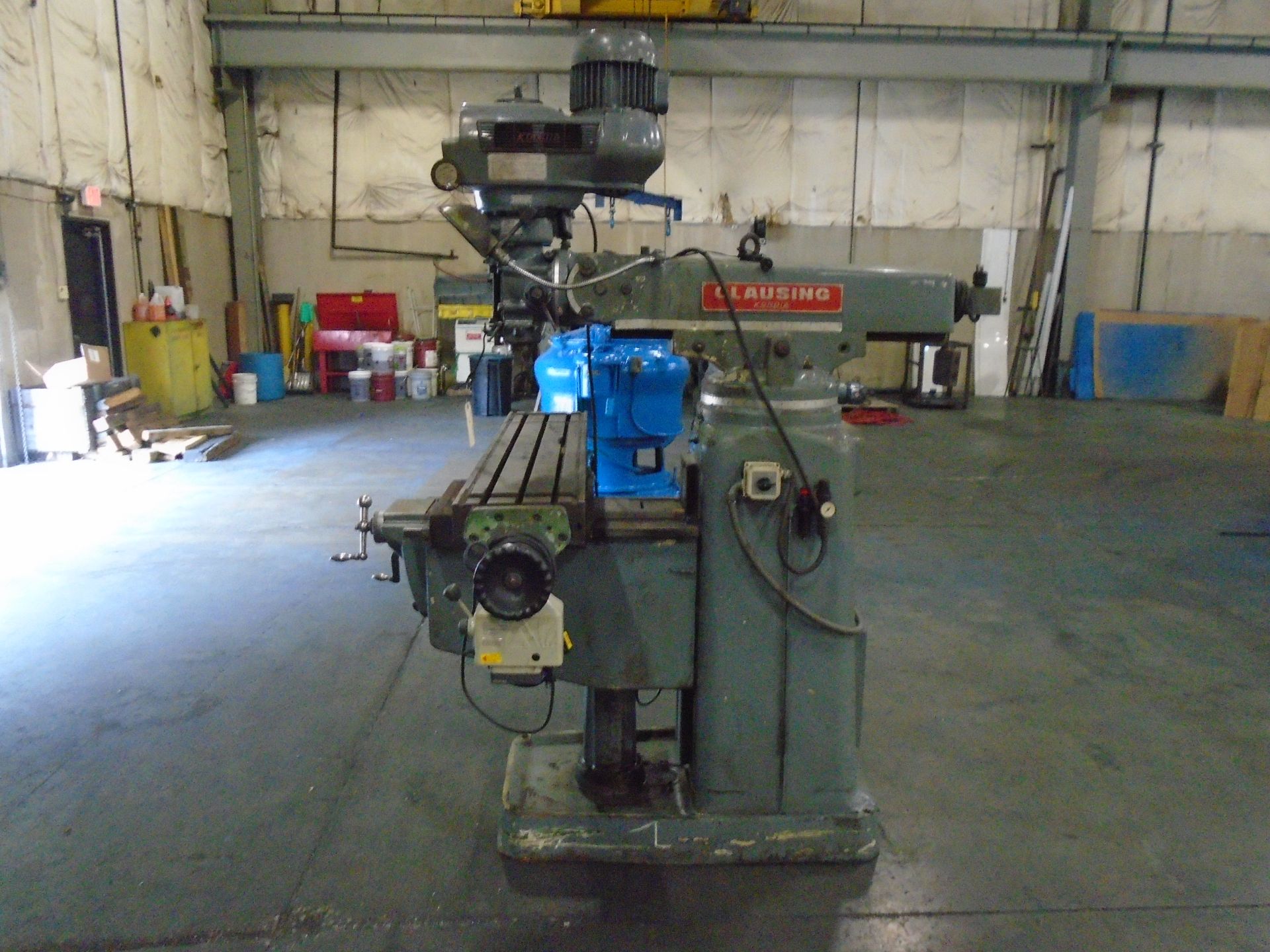 Clausing Kondia FV-300 Vertical Mill 58” Table V.S. & P.F. - Image 2 of 11