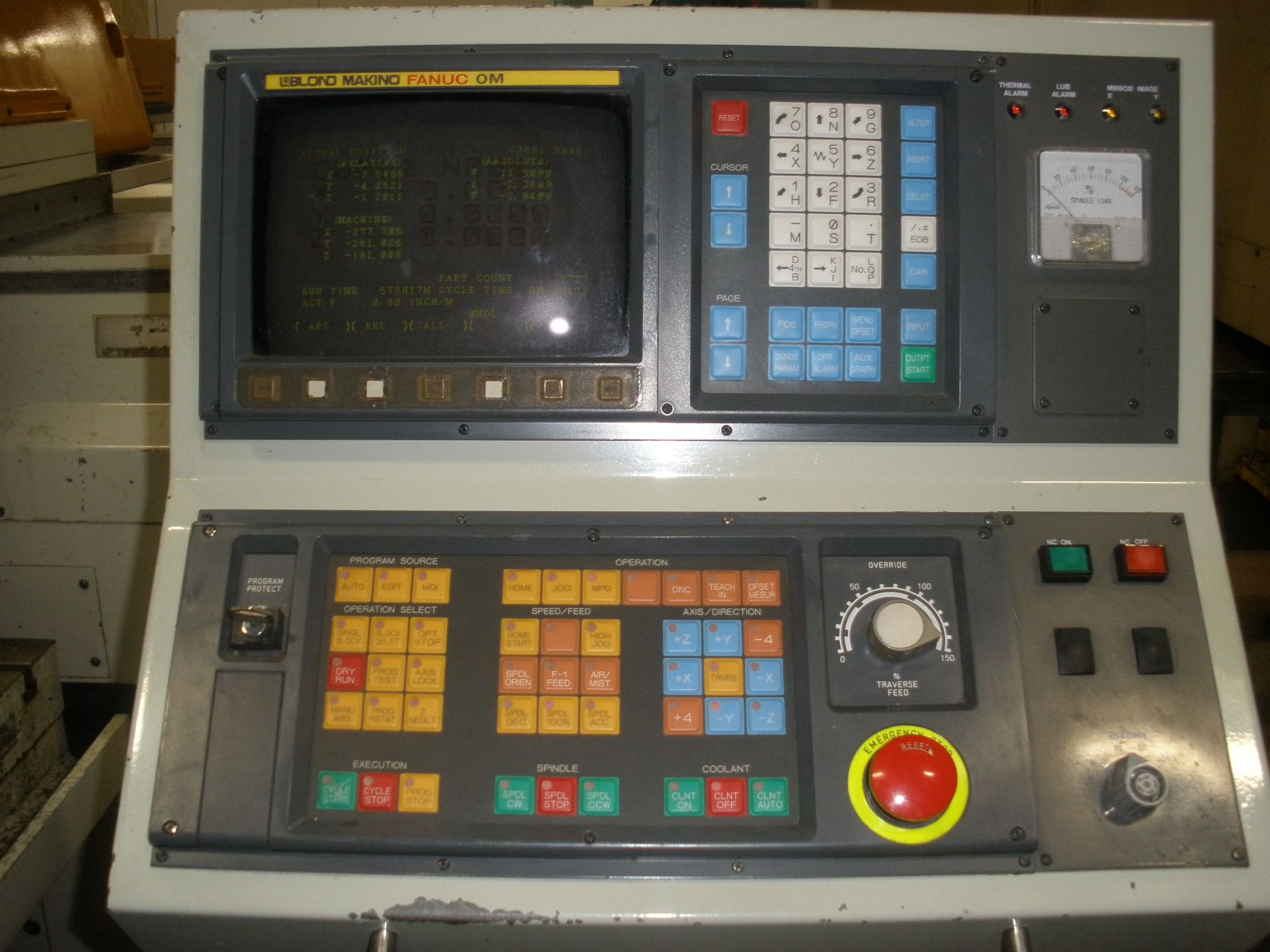 Leblond Makino RMC55 CNC Mill Fanuc OM With Video - Image 8 of 11