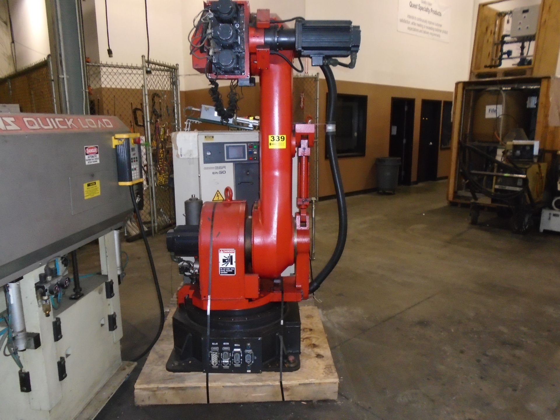 Amada / Yaskawa ERY-1950 6 Axis Robot With CNC Controls - Image 2 of 7