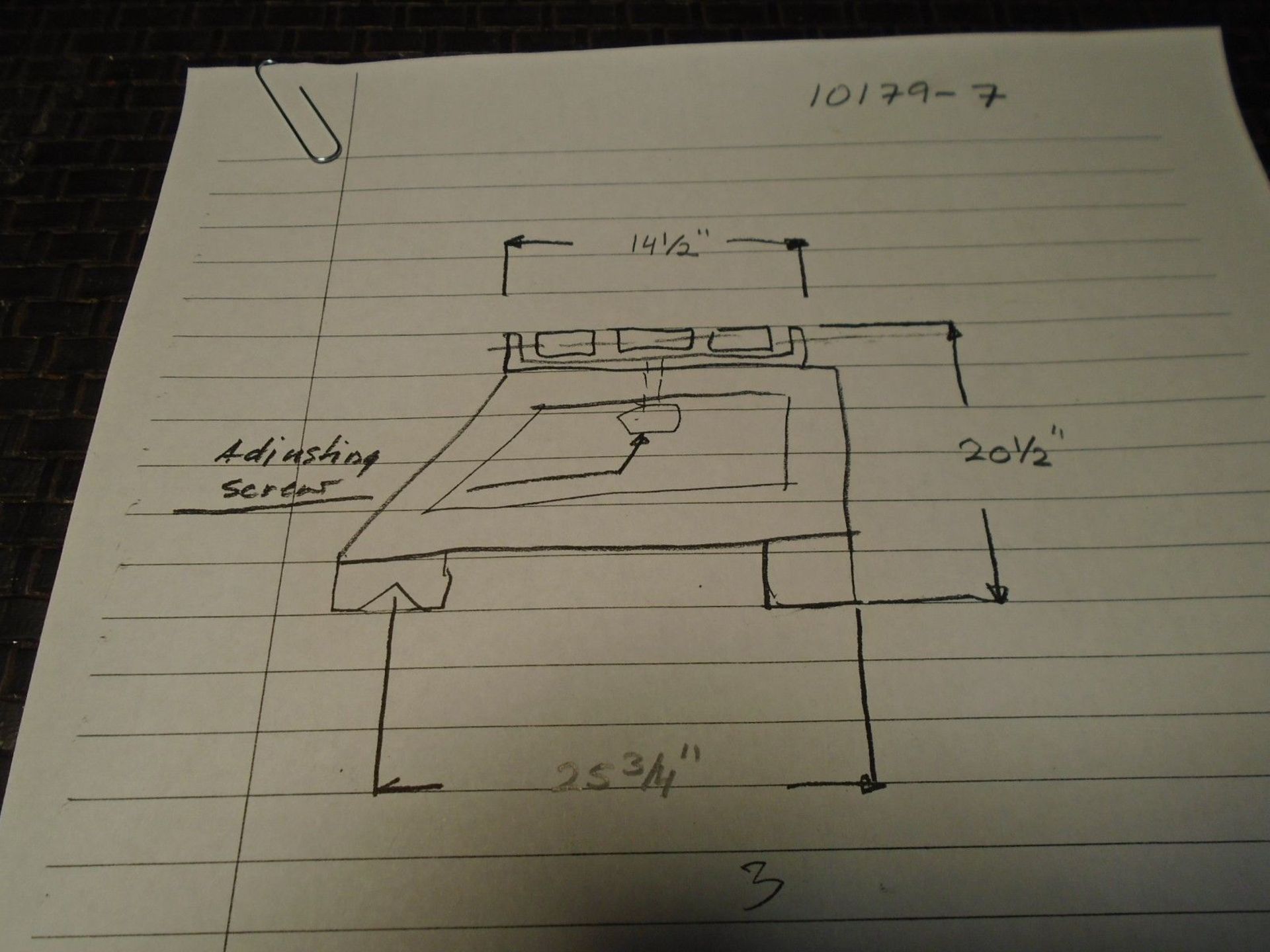 Roll Support for Large Swing Engine Lathe See Drawing for Dimensions - Image 5 of 5