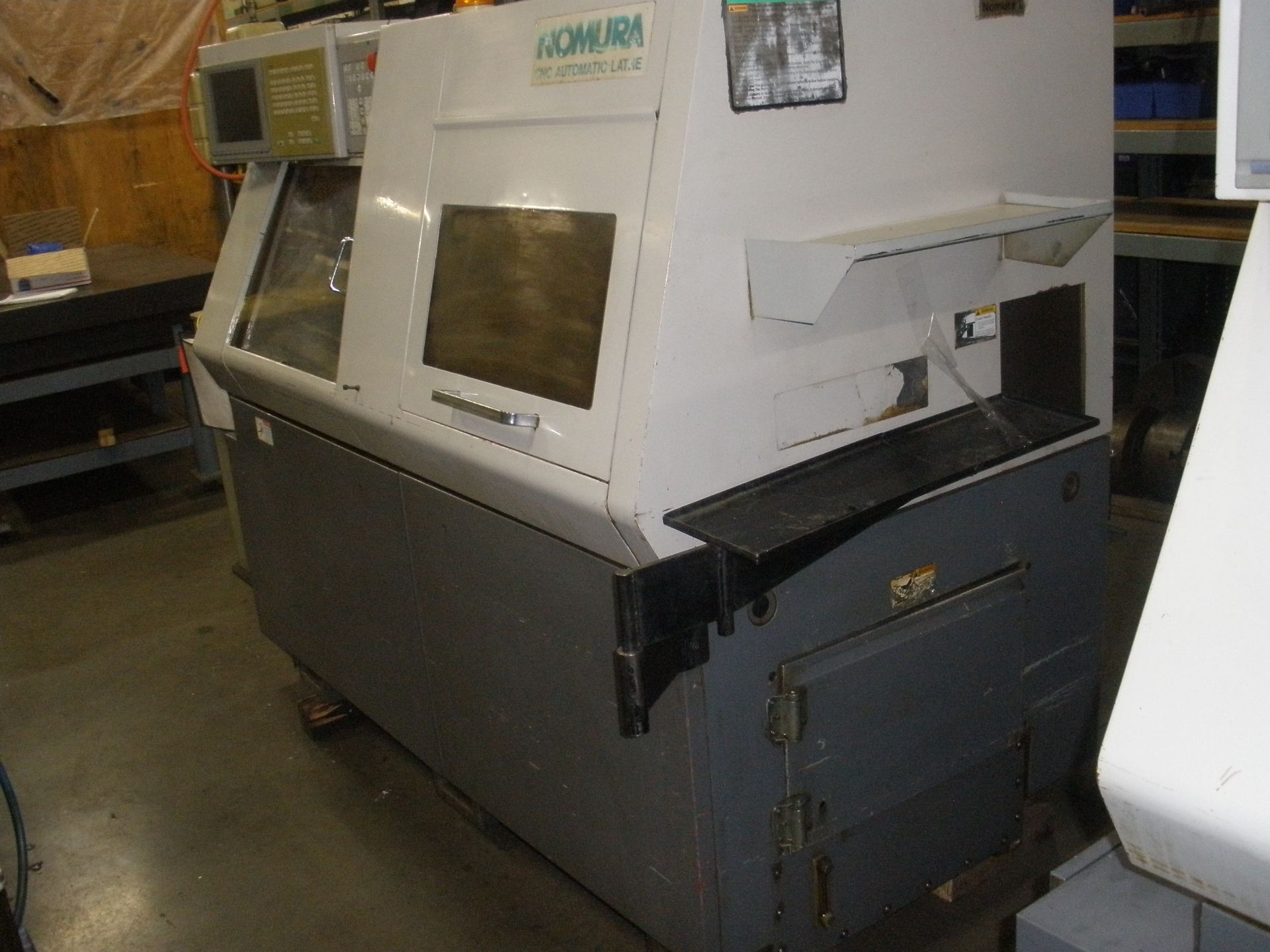 2003 Nomura NN20B5 CNC Swiss Lathe, Sub Spindle Live Tools With Video - Image 2 of 11