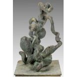 Oswald Oberhuber (hs art) Meran 1931 * NICHT GENAU Bronze, patiniert / bronze, patinated 120 x 76