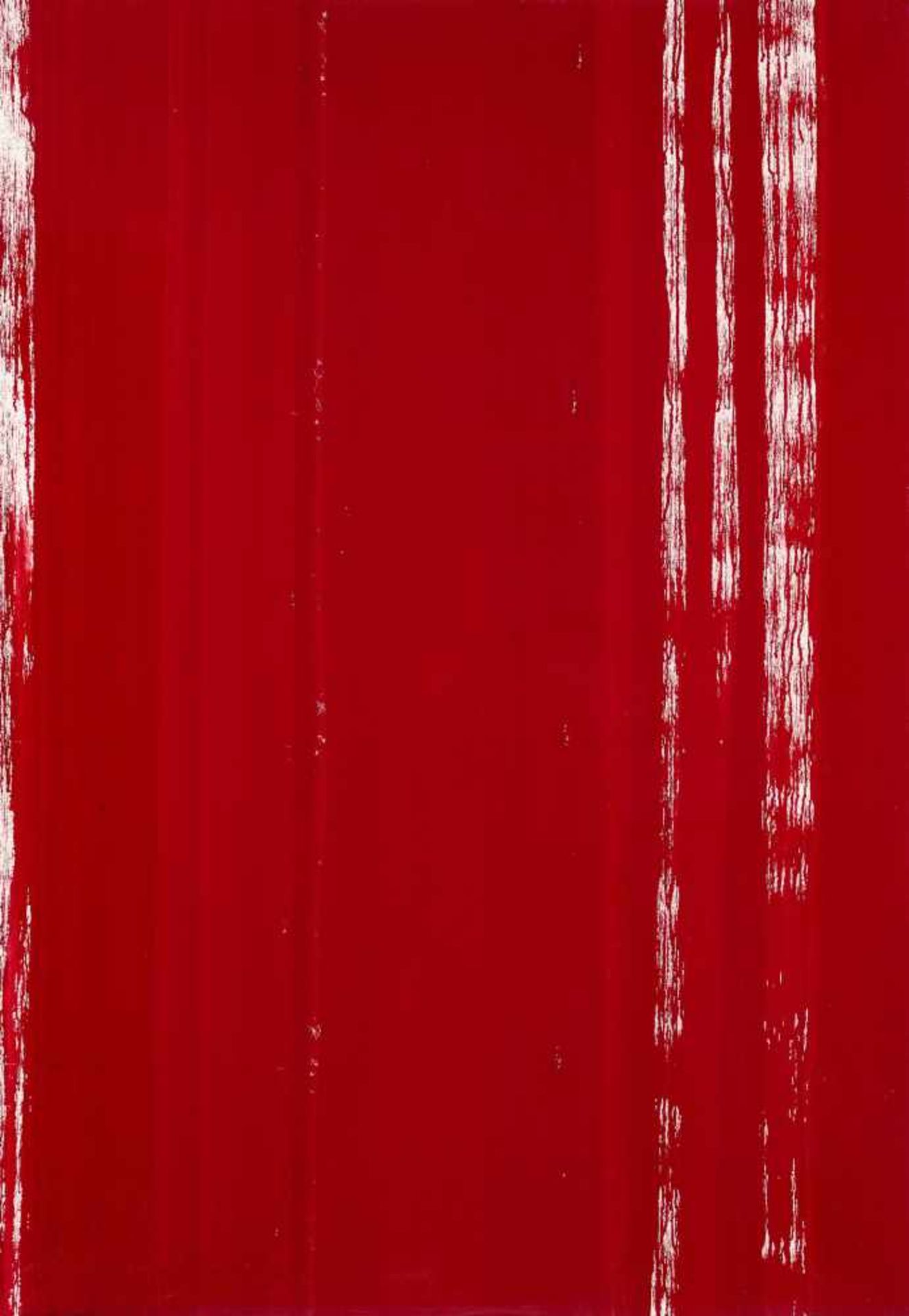 Hermann Nitsch (hs art) Wien 1938 * Hérodiade Acryl auf Leinwand / acrylic on canvas 130 x 90 cm