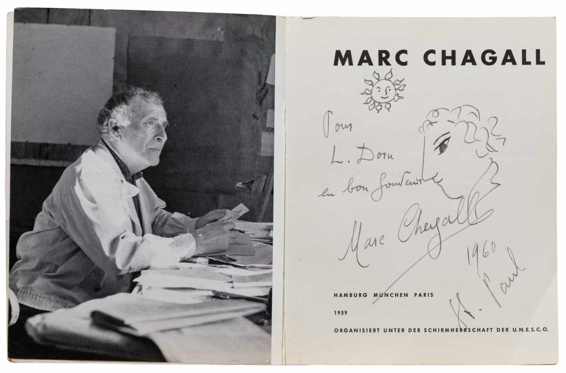 Marc Chagall Peskowatik bei Witebsk 1887 - 1985 Saint-Paul-de-Vence Ohne Titel / untitled