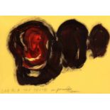 A. R. Penck (hs art) Dresden 1939 - 2017 Zürich TRE TESTE (S.A.R. Nr. 17) Acryl auf Papier / acrylic