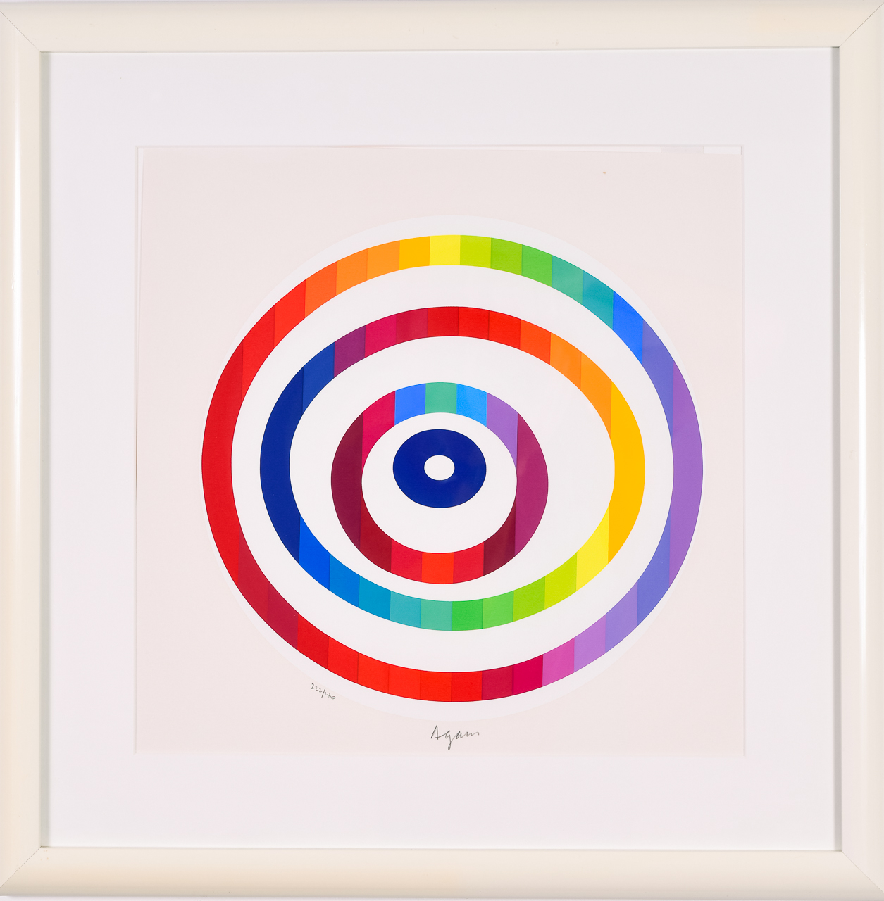 Yaacov Agam (b. 1928), "Message de Paix," Serigraph Portfolio of 6, Published 1981 - Image 3 of 15