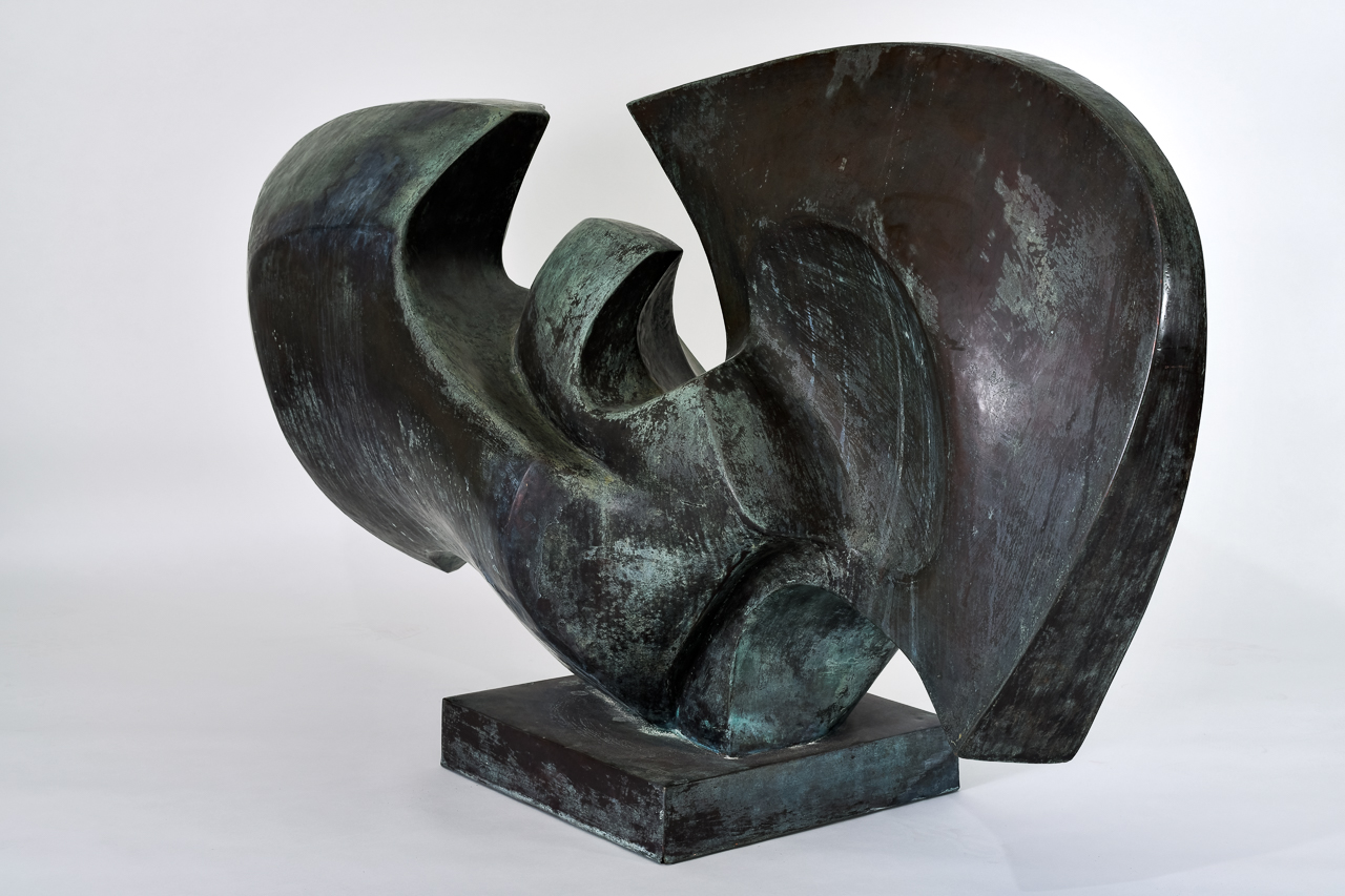 Jean-Pierre Ghysels (b. 1932), "Antioche," Copper Sculpture, 1987 - Image 4 of 8