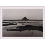 William Clift (b. 1944), "Mont St. Michel, France," 1977, Silver Gelatin Print, Signed in Pencil