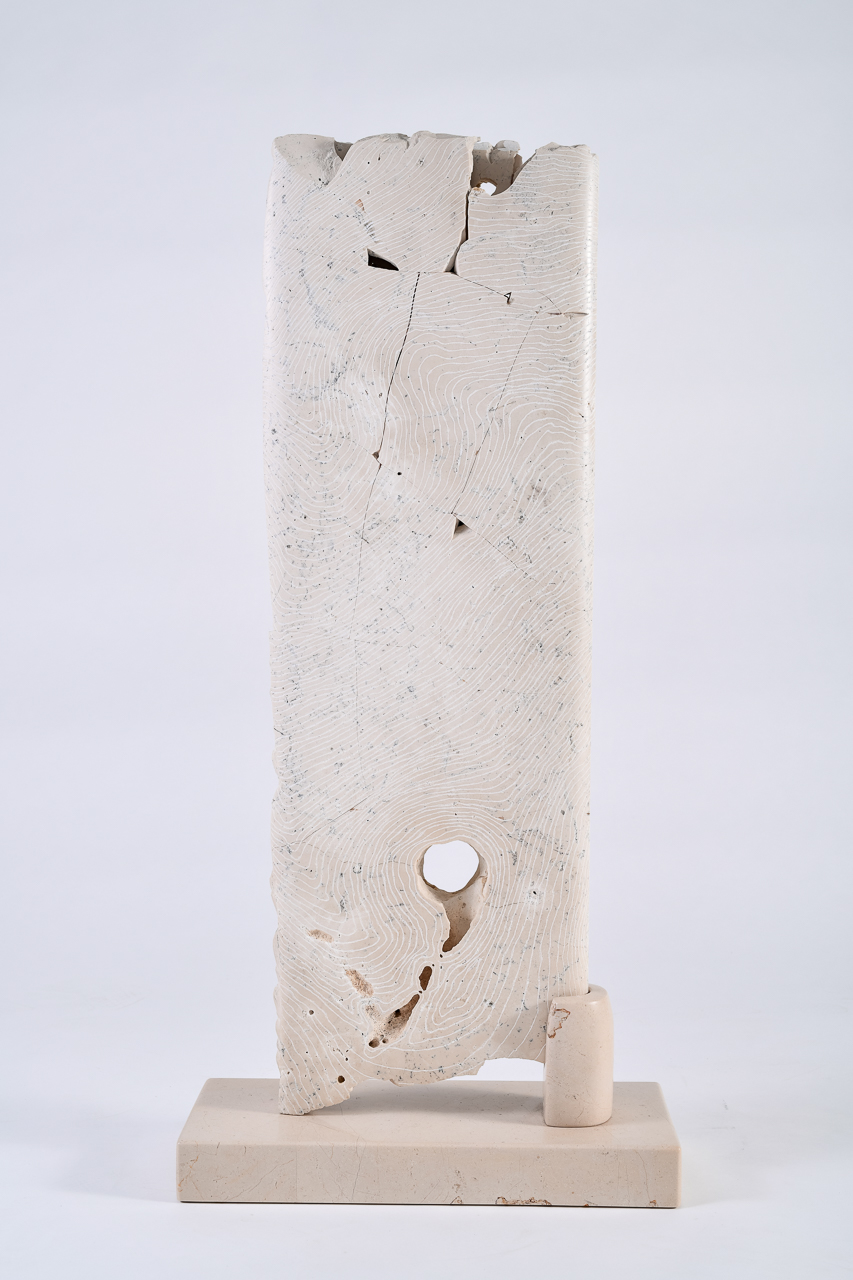 Hiroyuki Okumura (b. 1963), "Coatlicue," Marble Sculpture - Image 5 of 7