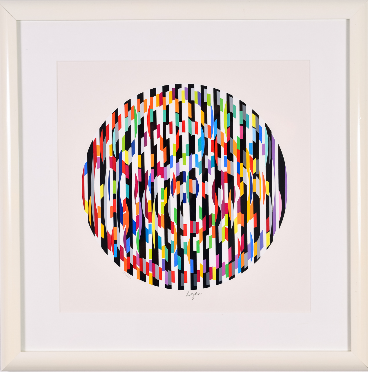 Yaacov Agam (b. 1928), "Message de Paix," Serigraph Portfolio of 6, Published 1981 - Image 8 of 15