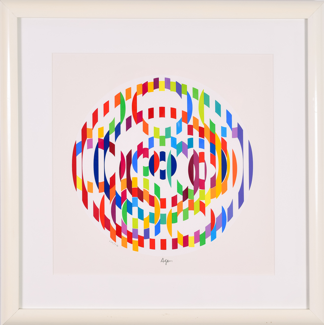 Yaacov Agam (b. 1928), "Message de Paix," Serigraph Portfolio of 6, Published 1981 - Image 14 of 15