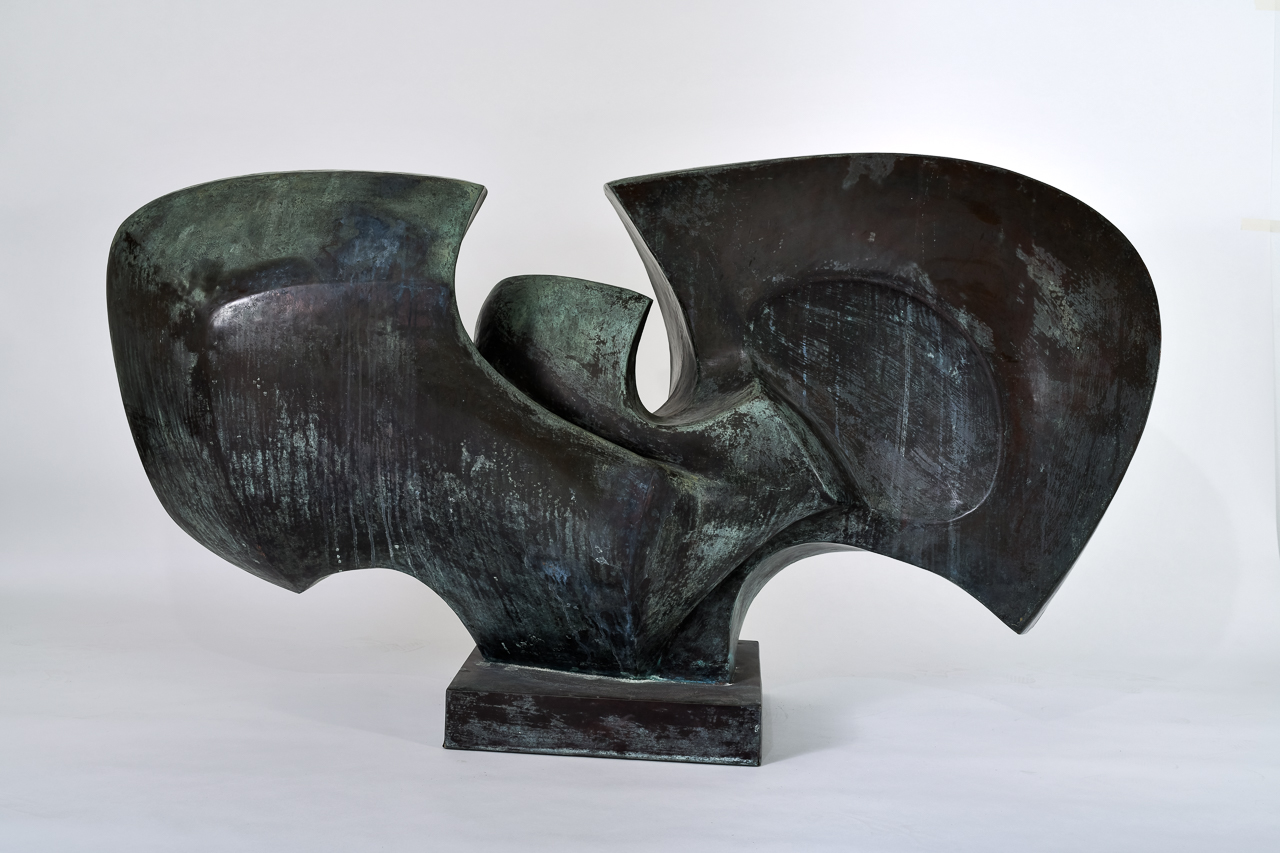 Jean-Pierre Ghysels (b. 1932), "Antioche," Copper Sculpture, 1987 - Image 5 of 8