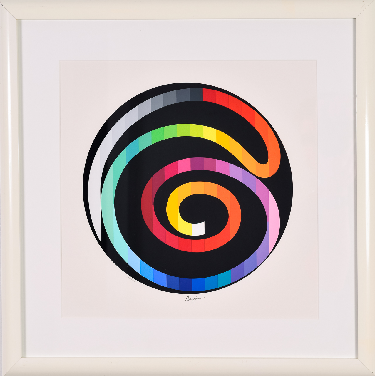 Yaacov Agam (b. 1928), "Message de Paix," Serigraph Portfolio of 6, Published 1981 - Image 10 of 15