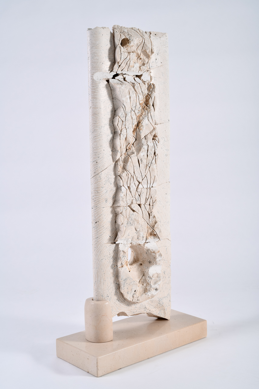 Hiroyuki Okumura (b. 1963), "Coatlicue," Marble Sculpture - Image 6 of 7