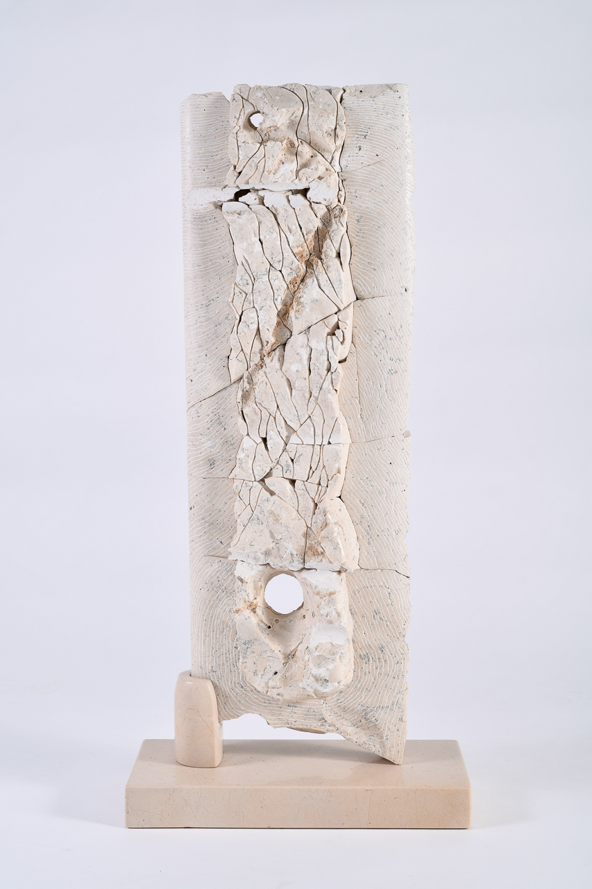 Hiroyuki Okumura (b. 1963), "Coatlicue," Marble Sculpture - Image 4 of 7