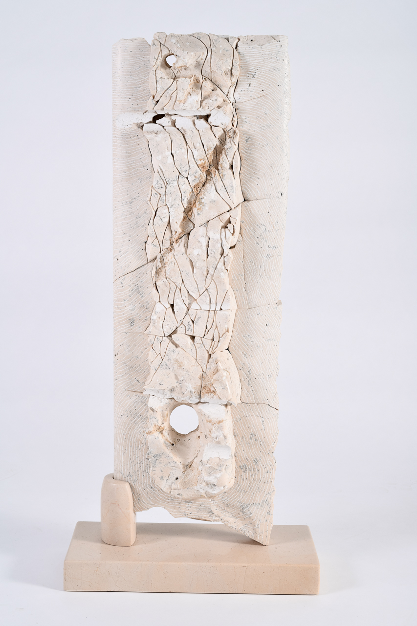 Hiroyuki Okumura (b. 1963), "Coatlicue," Marble Sculpture - Image 2 of 7