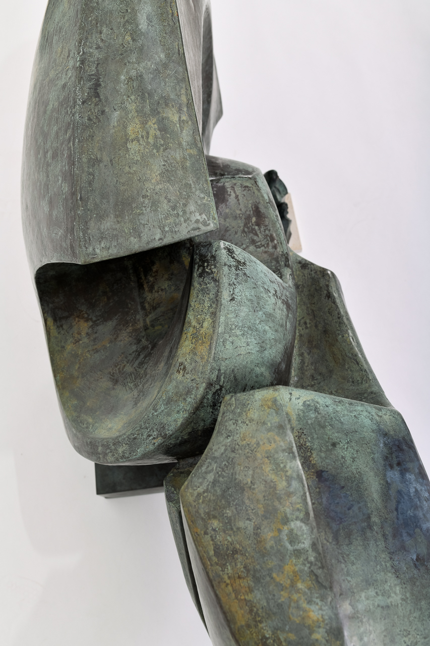 Jean-Pierre Ghysels (b. 1932), "Antioche," Copper Sculpture, 1987 - Image 7 of 8