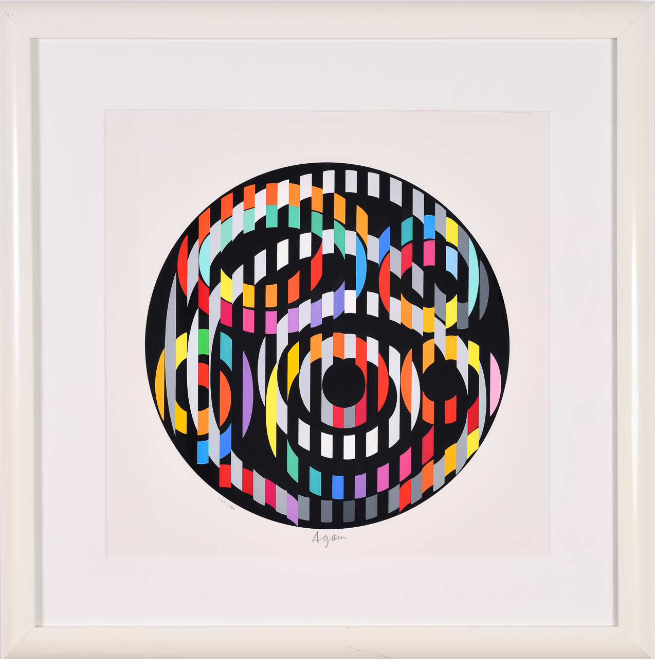 Yaacov Agam (b. 1928), "Message de Paix," Serigraph Portfolio of 6, Published 1981 - Image 5 of 15