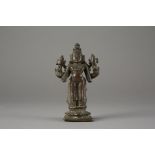 18th Century Indian Bronze Vishnu