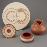 Four Pueblo Pottery Pieces Gonzalez