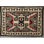 Navajo Two Grey Hills Rug Spirit Line