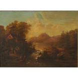 18th Century Landscape Oil Painting