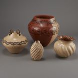 Group of Jemez Pottery Yepa and Fragua