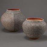 Two Frederica Antonio Acoma Pueblo Pottery Jar