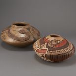 Group of Two Pottery Bowls Tom Polacca