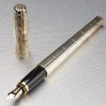ST Dupont Sterling Silver Fountain Pen