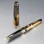 Sailor Lacquer and Mother of Pearl Fountain Pen
