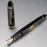 Sailor Lacquer and Mother of Pearl Fountain Pen